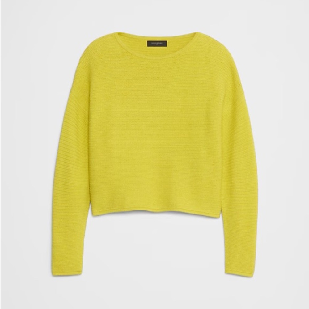 Banana Republic BOXY CROPPED PULLOVER SWEATER - New with tags